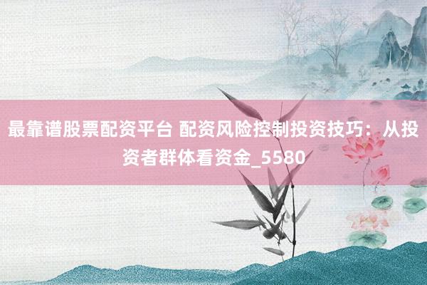 最靠谱股票配资平台 配资风险控制投资技巧：从投资者群体看资金_5580