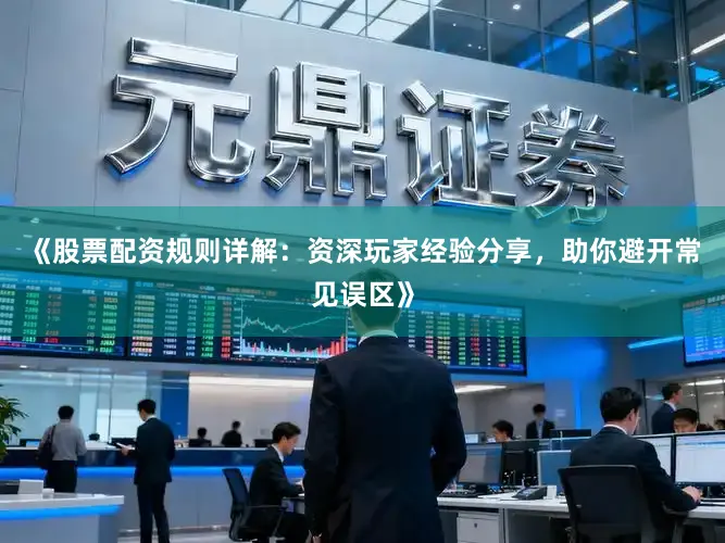 《股票配资规则详解：资深玩家经验分享，助你避开常见误区》