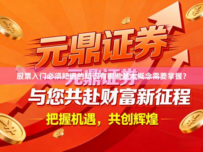股票入门必须知道的知识有哪些基本概念需要掌握？