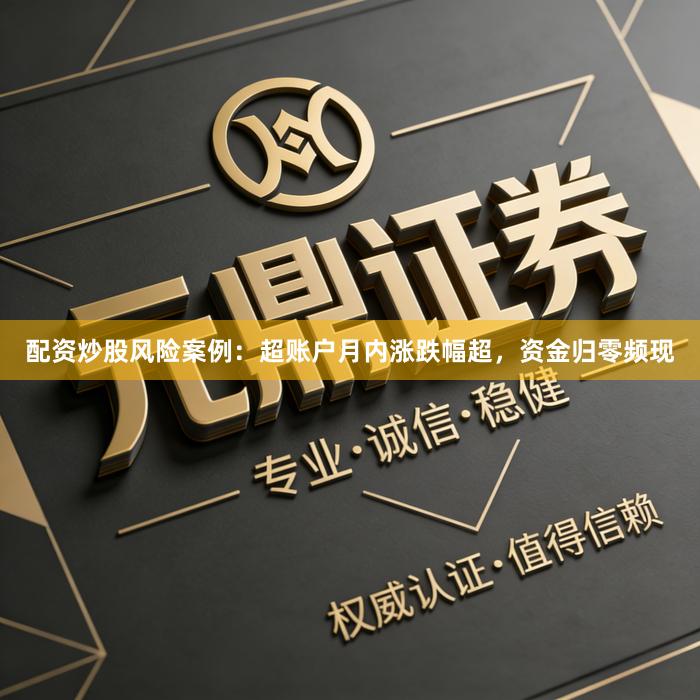 配资炒股风险案例：超账户月内涨跌幅超，资金归零频现