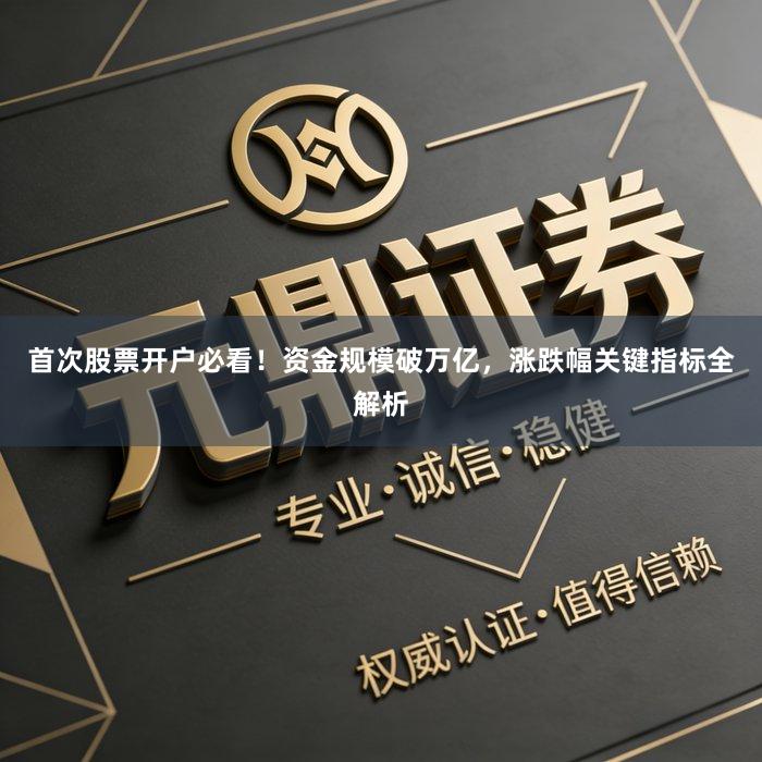 首次股票开户必看！资金规模破万亿，涨跌幅关键指标全解析