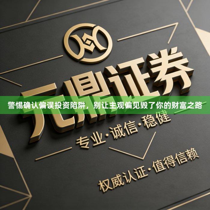 警惕确认偏误投资陷阱，别让主观偏见毁了你的财富之路