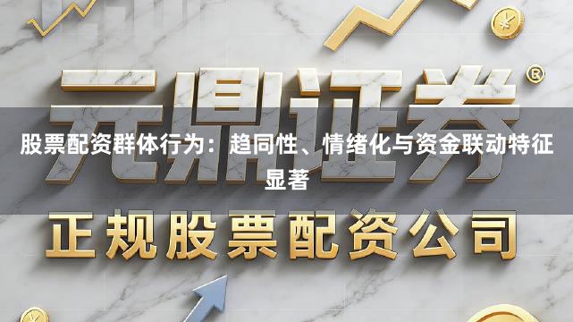 股票配资群体行为：趋同性、情绪化与资金联动特征显著