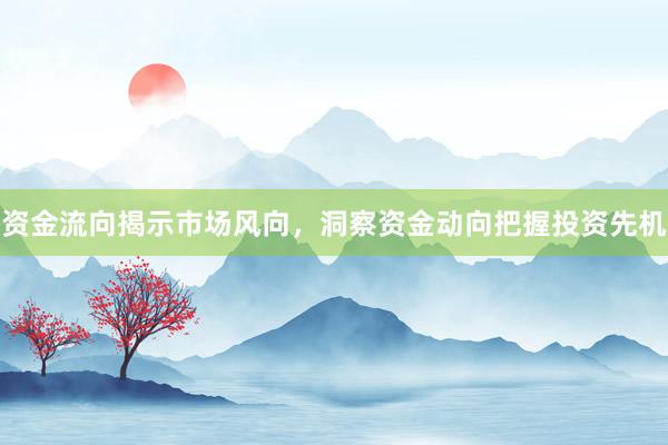 资金流向揭示市场风向，洞察资金动向把握投资先机